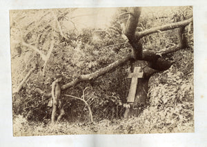 Original Victorian Photograph Album Page - Nyezane Battlefield, Company of the 99th Regt & Famous iSandlwana Photograph