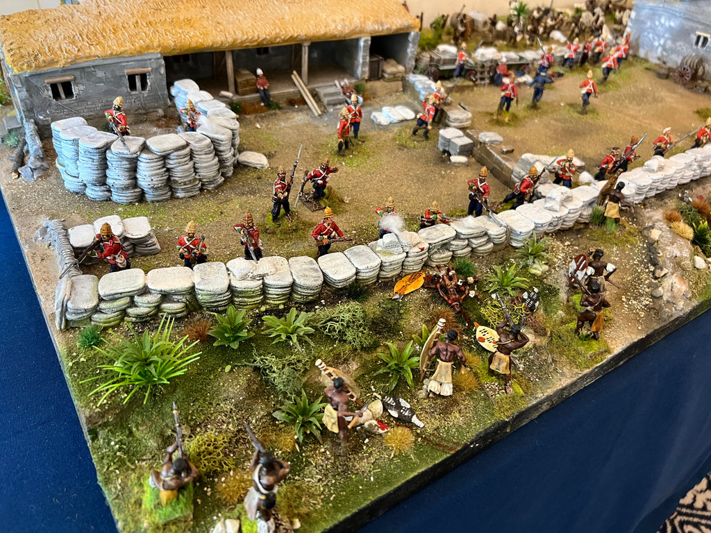 Battle of rorke s drift diorama 4 x2 clash of empires exhibition