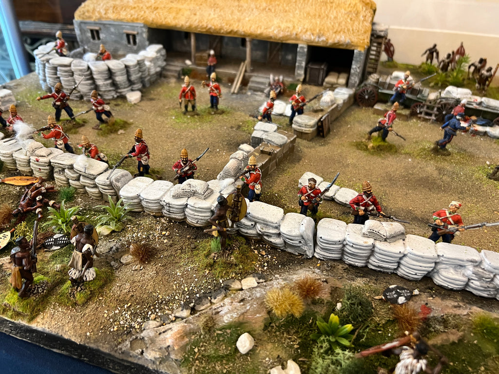 Battle of rorke s drift diorama 4 x2 clash of empires exhibition