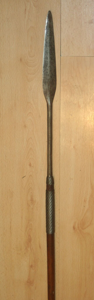 Zulu Isijula Throwing Spear Collected By Lt John Gawne During Angl Ian Knight S Anglo Zulu