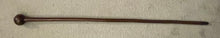 19th CENTURY ZULU STAFF/WALKING STICK - 36 Ins