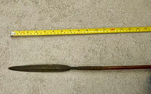 19th CENTURY XHOSA THROWING SPEAR - 51 inches