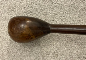 UNUSUAL 19th CENTURY ZULU KNOBKERRY, PERHAPS FOR THROWING - 19 Ins