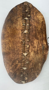 Stunning Original 1879 Zulu Regimental War-Shield, Isihlangu: uKhandempemvu Regiment