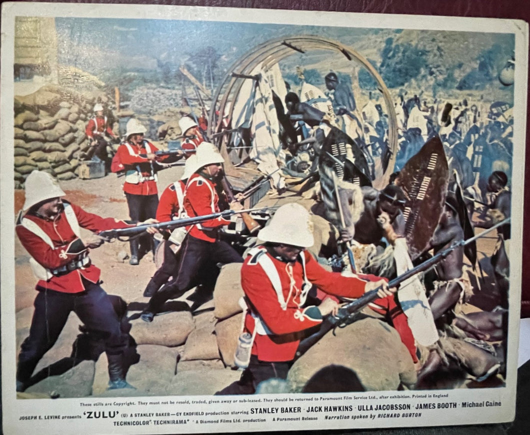 Original 1964 ZULU Film Release Front of House Still - Fighting at the Barricade