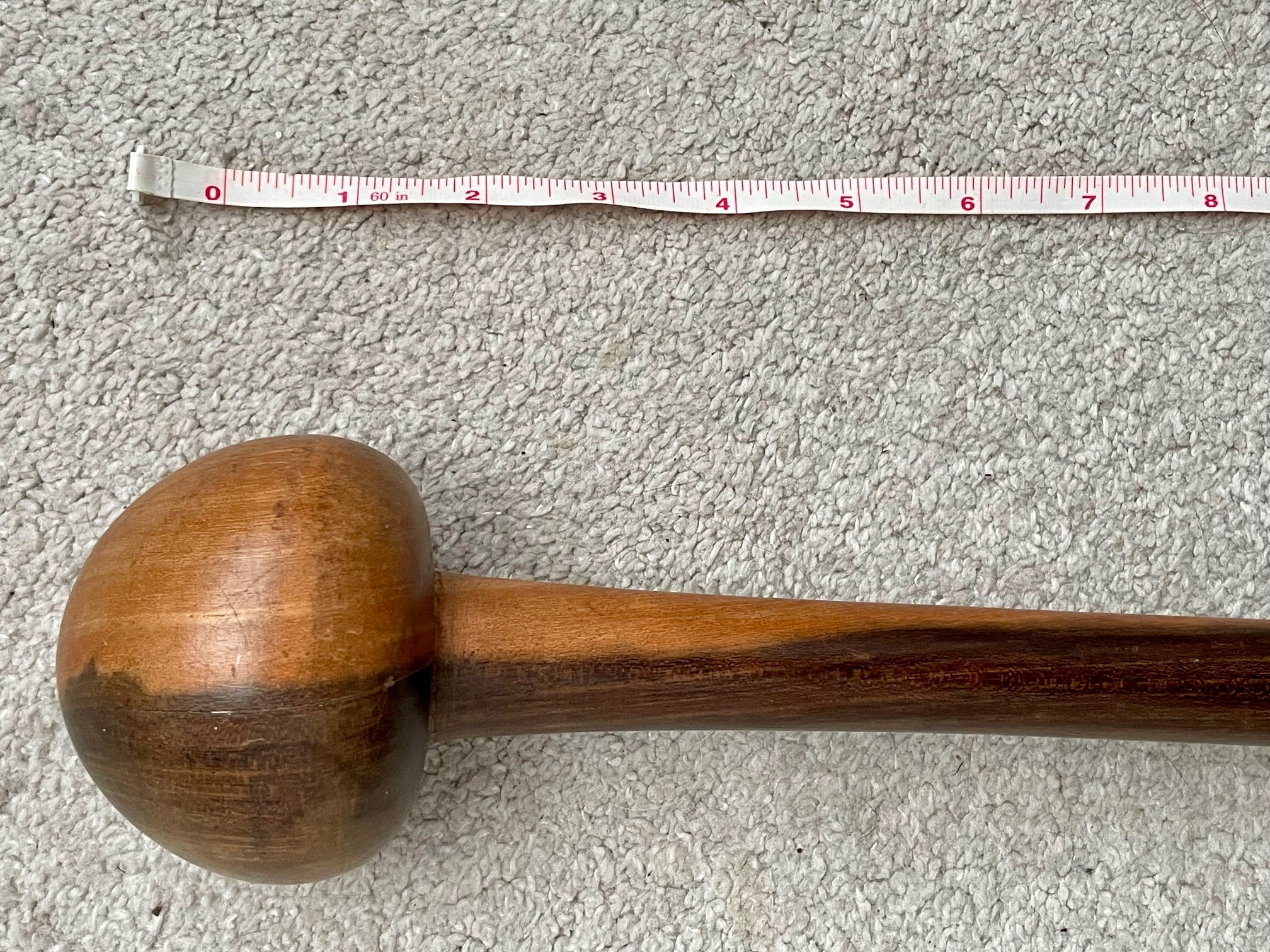 LATE 19th CENTURY ZULU FIGHTING KNOBKERRIE 33 Ins Ian Knight s late-19th-century-zulu-fighting-knobkerrie-33-ins-ian-knight-s
