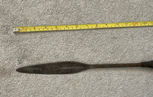 TYPICAL 19th ZULU THROWING SPEAR, ISIJULA - 53 ins