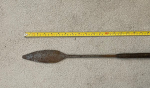 LARGE-BLADED 19th CENTURY ZULU THROWING SPEAR, ISIPHAPHA - 47 Ins