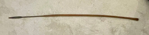 LATE 19th CENTURY ZULU THROWING SPEAR, ISIJULA - 53 Inches/6 Inches Blade