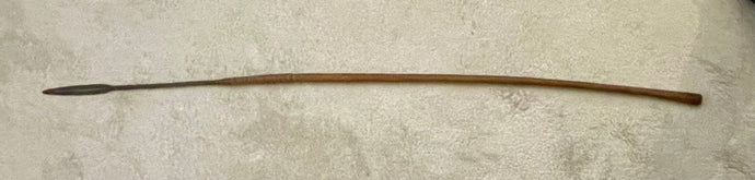 LATE 19th CENTURY ZULU THROWING SPEAR, ISIJULA - 53 Inches/6 Inches Blade