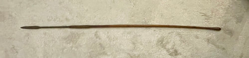 LATE 19th C ZULU THROWING SPEAR, ISIJULA - 53 Inches/4.5 Inches Blade