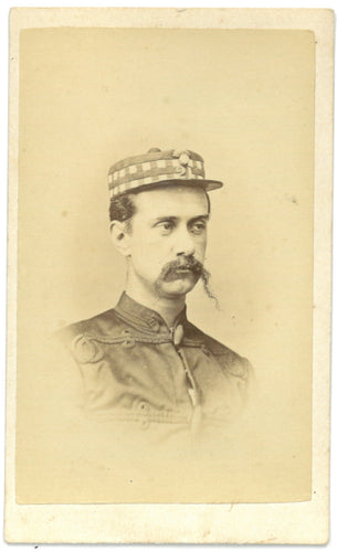 CDV Photograph - Officer of the 21st Regiment, Royal Scots Fusiliers - Zulu War Period