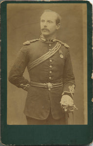 Large Cabinet Photograph - Lt. Col. R. P. Littledale, Royal Engineers - AZW Veteran