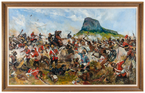 'THE DEATH OF PRIVATE GRIFFITHS VC, ISANDLWANA' by Jason Askew