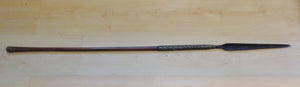 Stylish Wire-Bound 19th Century Zulu Stabbing Spear