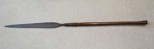 GOOD 19TH CENTURY ZULU STABBING SPEAR, IKLWA