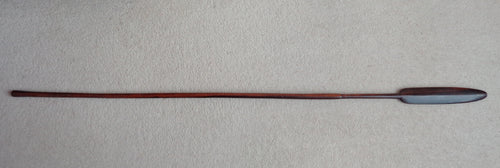 A FINE ZULU STATUS STAFF IN THE FORM OF A SPEAR