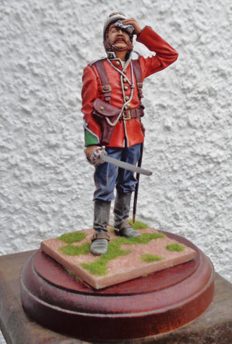 120mm PAINTED MODEL OFFICER 24th REGIMENT