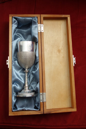 24th MESS SILVER COMMEMORATIVE GOBLET