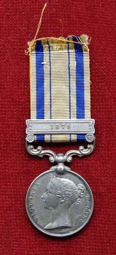 SOUTH AFRICA MEDAL 1879 (ZULU WAR) KING'S DRAGOON GUARDS