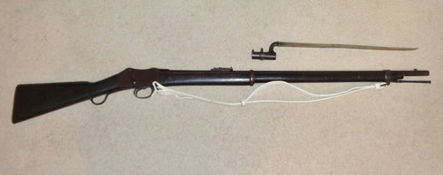 MARTINI-HENRY MARK II 1878 RIFLE AND BAYONET
