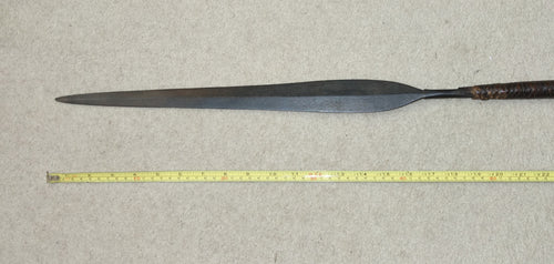 ELEGANT 19th CENTURY ZULU STABBING SPEAR