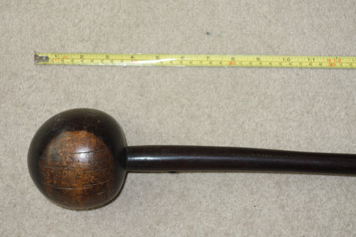 IMPRESSIVE ZULU 19th CENTURY FIGHTING KNOBKERRY, IWISA