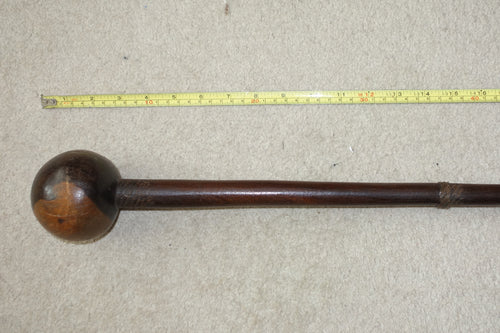 A GOOD 19th CENTURY ZULU FIGHTING KNOBKERRY, IWISA