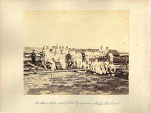 1888 Mounted Photograph - 2nd Battalion, The Buffs - Zulu War Veterans & Chatham Fortification Course