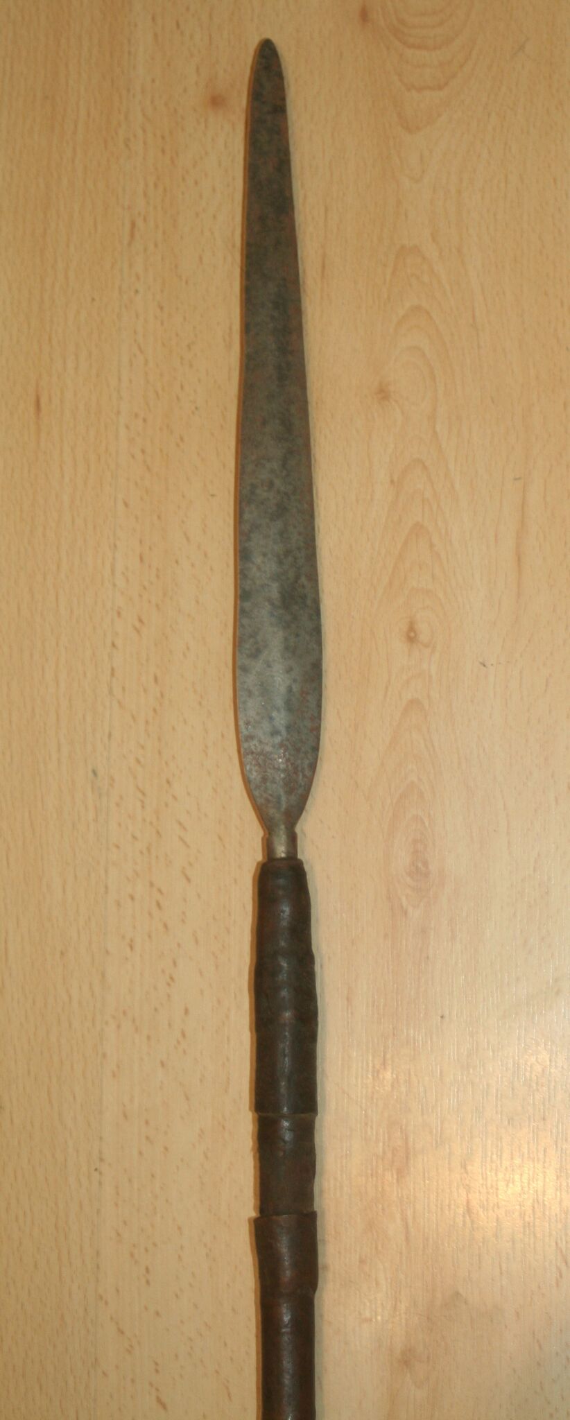 Zulu Stabbing Spear - Collected by Lt. John Gawne during Anglo-Zulu War