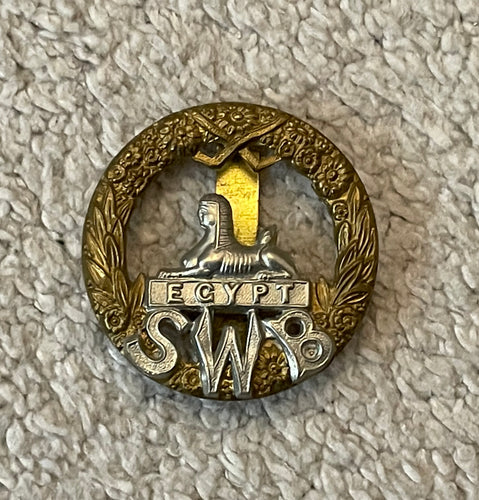 South Wales Borderers Cap Badge