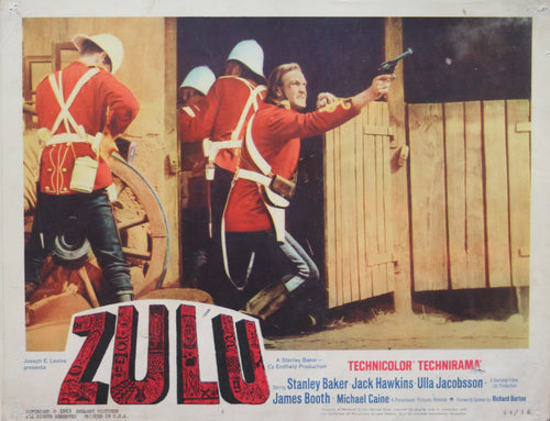 1964 Movie 'ZULU' - Individual U.S. Lobby Card - First Cinema Release!