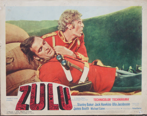 1964 Movie 'ZULU' - Individual U.S. Lobby Card - First Cinema Release!