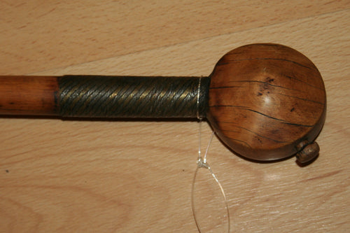 Superb 19th Century Zulu Snuff Stick with Wire Binding