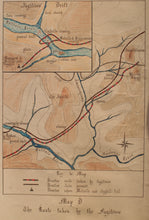 Two 1960s Hand-Drawn Maps of the iSandlwana Campaign Prepared For Battlefield Display