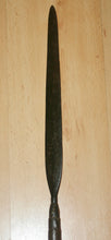 Excellent 19th Century Zulu Stabbing Spear, Iklwa - Hand-Beaten Blade & 43 Inches Long