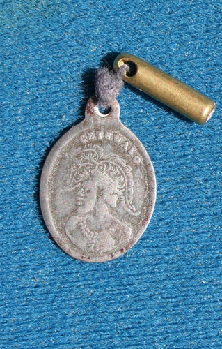 Very Rare King Cetshwayo 'Medalet' c. 1881 During Captivity in Cape Castle