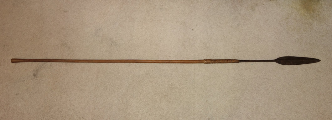 EXCELLENT 19TH CENTURY ZULU THROWING SPEAR, ISIJULA