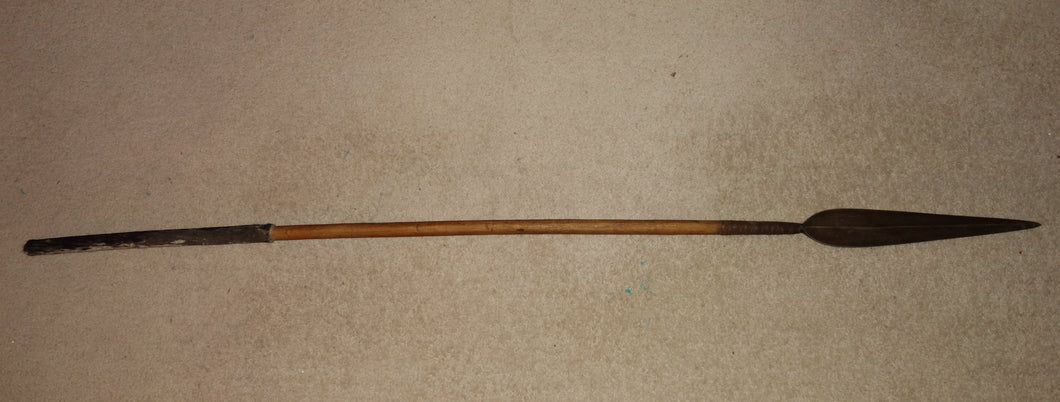 Striking Late 19th/Early 20th Century Swazi Stabbing Spear