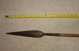 Striking Late 19th/Early 20th Century Swazi Stabbing Spear