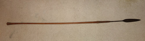 TYPICAL 19TH CENTURY ZULU THROWING SPEAR, ISIJULA