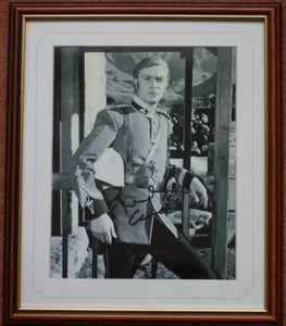 FRAMED STILL FROM ZULU AUTOGRAPHED BY MICHAEL CAINE