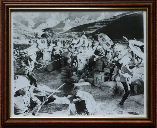 FRAMED STILL FROM ZULU - Colour Sgt Bourne