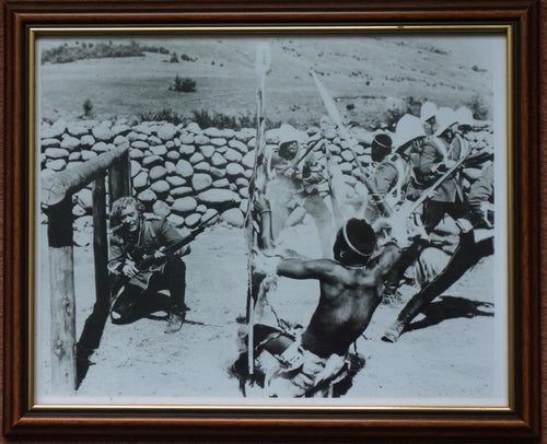 FRAMED STILL FROM ZULU - Bromhead