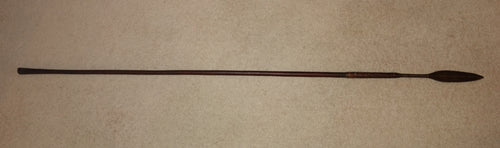 NICE ZULU THROWING SPEAR, ISIJULA