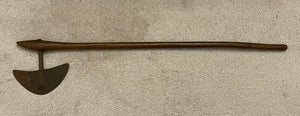 19th CENTURY ZULU AXE, ISIZENZE - 31" Length, 6" Blade