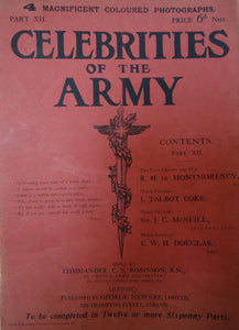 CELEBRITIES OF THE ARMY - Featuring leading officers up to the time of the Anglo-Boer War