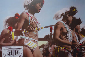 ZULU FILM: Reproduction Zulu lobby cards - Zulu dancing girls