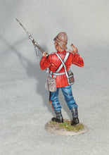 First Legion Anglo-Zulu War Painted Figure - Private, 24th Regiment, yelling & falling backwards.