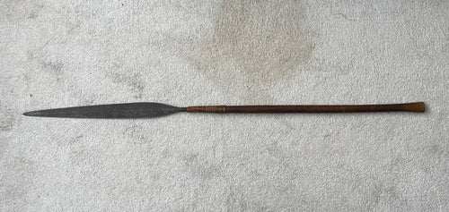 19th CENTURY ZULU STABBING SPEAR, IKLWA